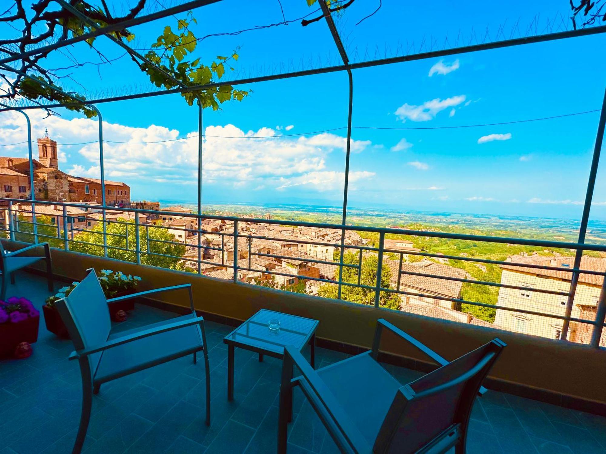 Hotel Panorama Montepulciano Stazione Esterno foto