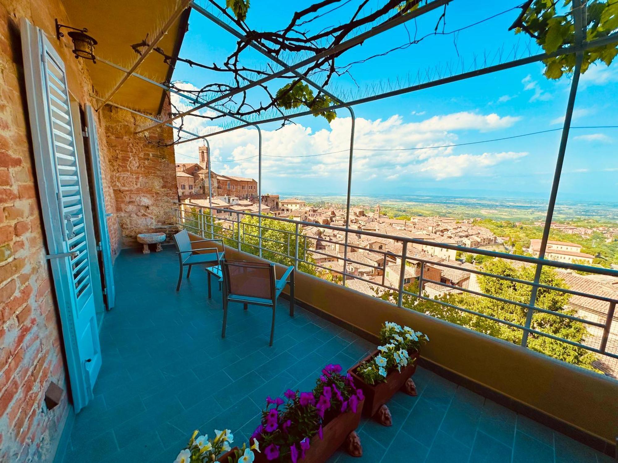Hotel Panorama Montepulciano Stazione Esterno foto